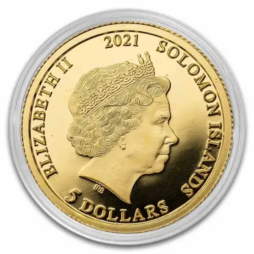 2021 Solomon Islands 9/11 Anniversary 1/8 oz Gold Coin (3)