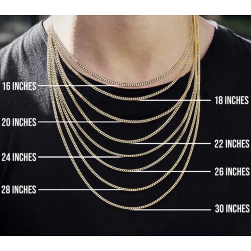 21K Yellow Gold Rich Color Rope Chain 3.75mm 19.5