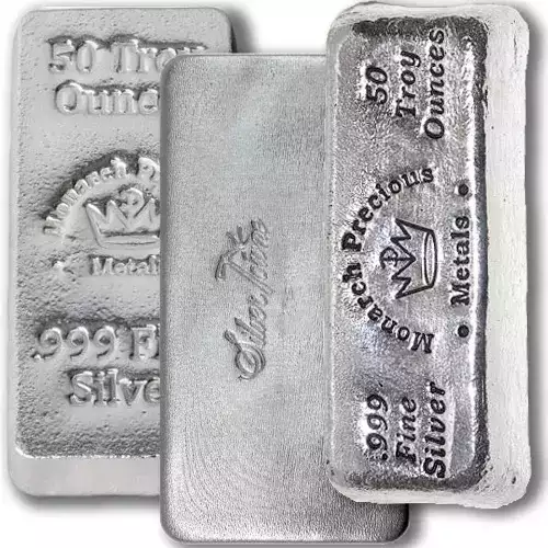 50oz Generic Silver Bar