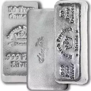 50oz Generic Silver Bar