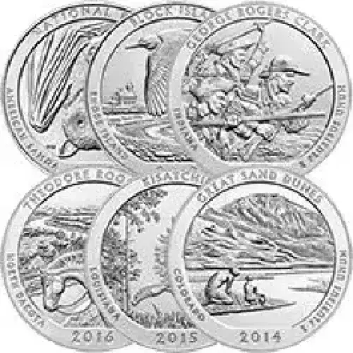 5oz America the Beautiful Silver Coin - Any Year (3)