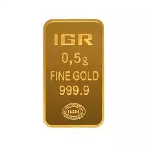 Any .5 g Gold Bar (Our Choice)