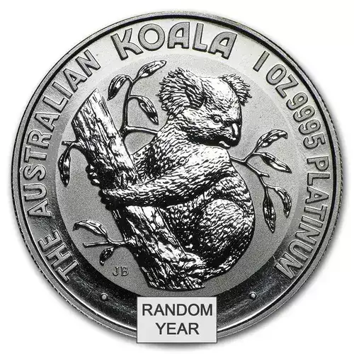 Any Year  1-oz Platinum Australian Koala