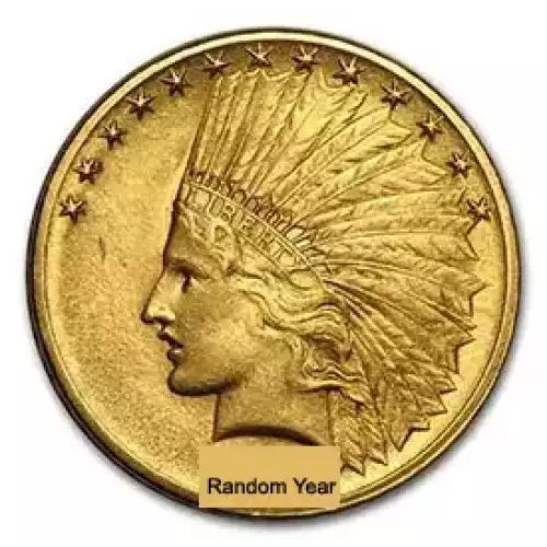 Any Year - $10 Indian Head Coin (XF)  (3)