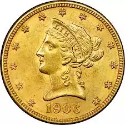 Any Year - $10 Liberty Head Coin (Circulated)  (4)
