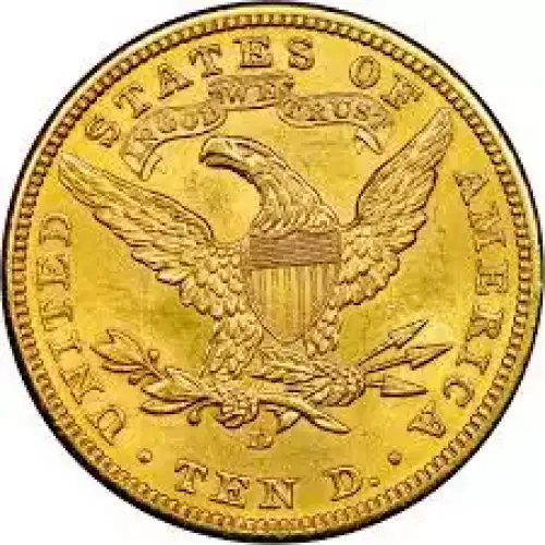 Any Year - $10 Liberty Head Coin (Circulated)  (3)