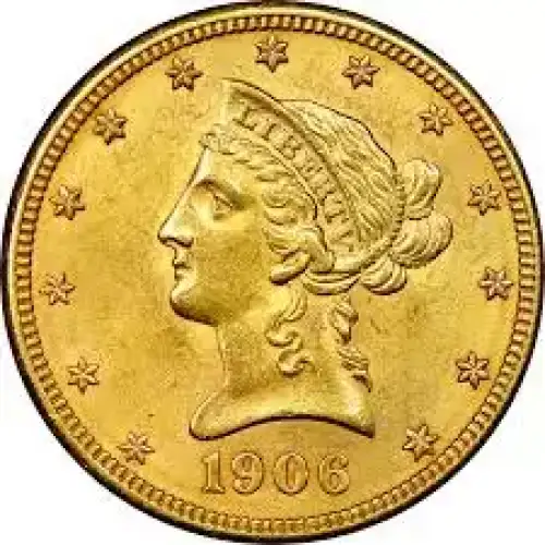 Any Year - $10 Liberty Head Coin (Circulated)  (4)