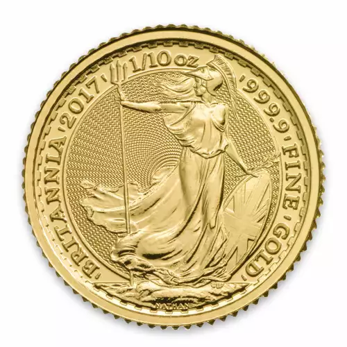 Any Year 1/10oz British Gold Britannia - 9999 (2013-present) (2)