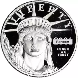 Any Year - 1oz Platinum Eagle  Proof - capsule only