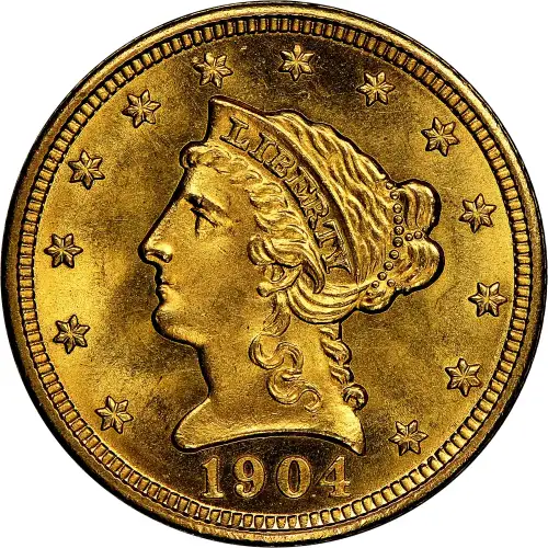Any Year - $2.5 Liberty Head Coin (Cir)  (2)