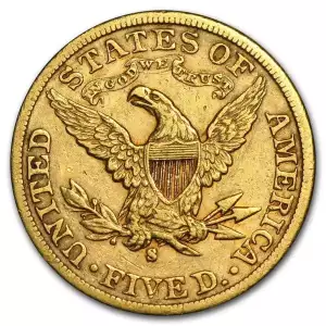 Any Year - $5 Liberty Head Coin (Circulated)  [DUPLICATE for #546633] (2)