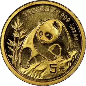 ANY YEAR GOLD PANDA 1/20-OZ 