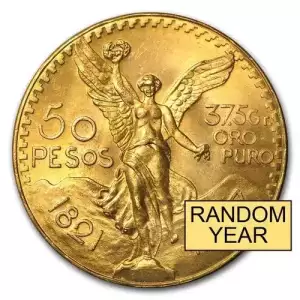 Any Year Mexico 50 Peso Gold Coin Centenario