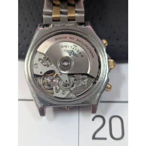 Breitling Chronograph two tone1