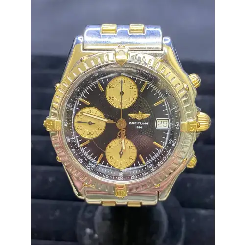 Breitling Chronograph two tone0