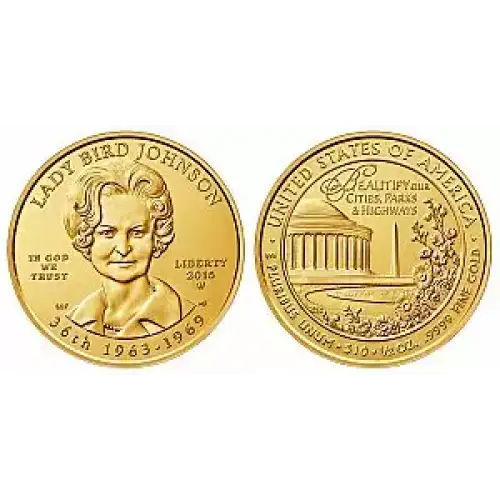 Commemorative First Lady Gold Medal (Random) (3)
