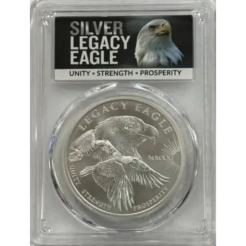 Cook Islands Legacy Eagle PCGS MS70 First Strike