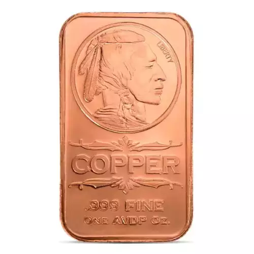 Copper Bar 1oz