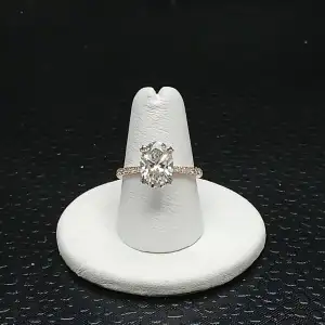 engagement ring 2.5ct Oval Lab Diamond - B9-6 (2)