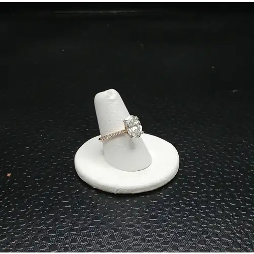 engagement ring 2.5ct Oval Lab Diamond - B9-6