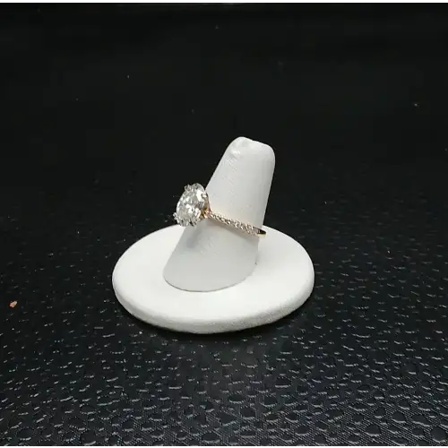 engagement ring 2.5ct Oval Lab Diamond - B9-6 (4)