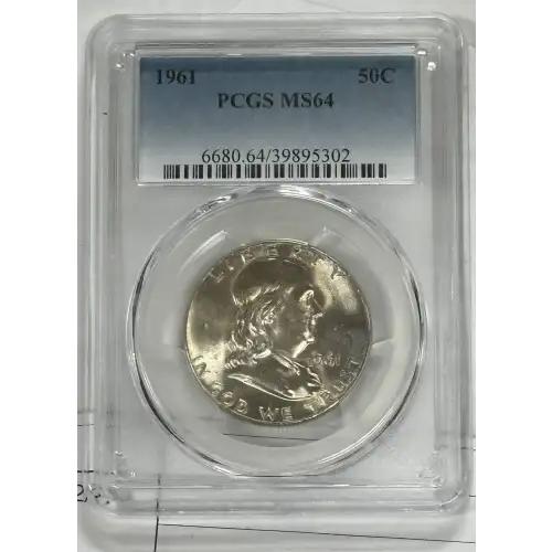 Franklin Half Dollar NGC MS64 4 Coin Set 1960, 61, 62, 63. (4)