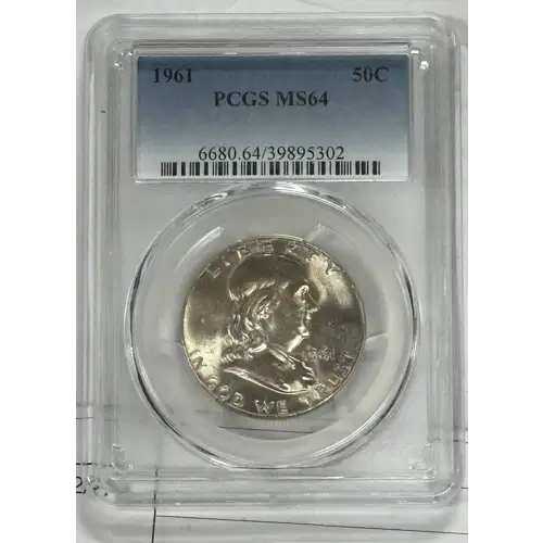 Franklin Half Dollar NGC MS64 4 Coin Set 1960, 61, 62, 63. (4)