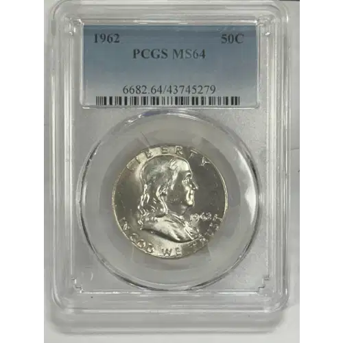 Franklin Half Dollar NGC MS64 4 Coin Set 1960, 61, 62, 63. (5)