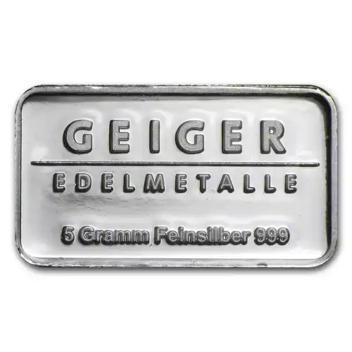 Geiger Silver Bar (5-Gram) (2)
