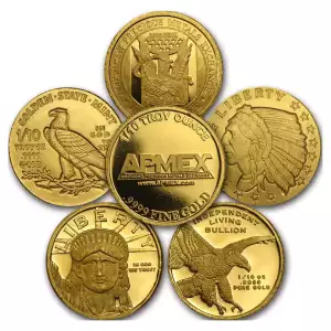 Generic 1/10oz Gold Round