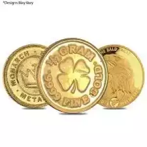 Generic 1/2 Gram Gold Round