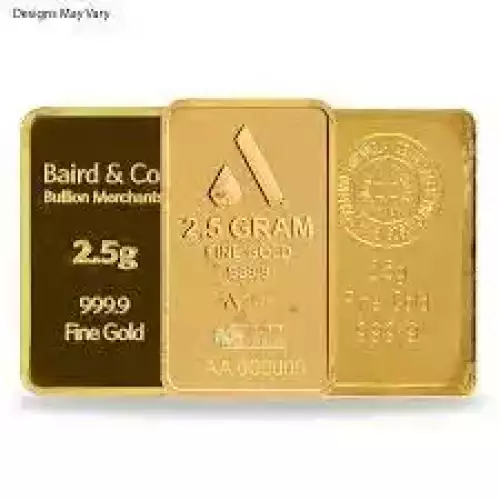 Generic 2.5g Gold Bar (2)