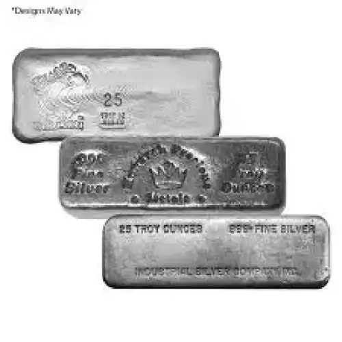 Generic 25oz Silver Bar (.999)