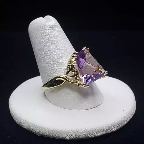 Gold 14k Ring , with Unique Other