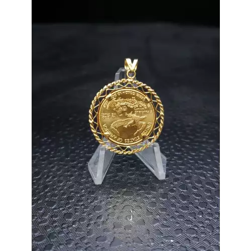 Gold American Eagle 22k Pendant (3)