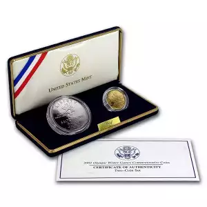 Government Commemorative Sets --- Salt Lake Olympic Games 2002 -Silver-  Set