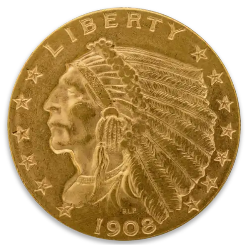Indian $2.5 (1908 - 1929) - Circ