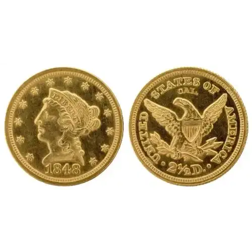 Liberty Head $2.5 (1840 - 1907) - Circ (2)