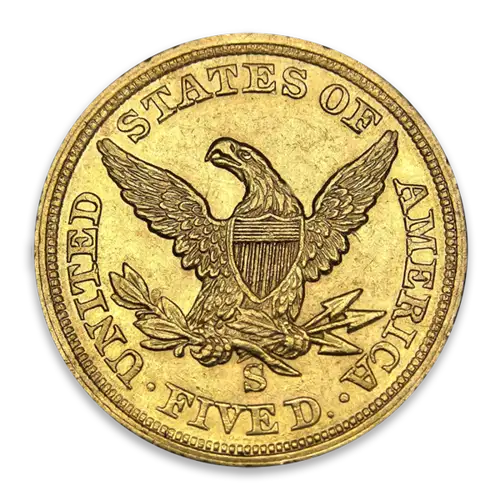 Liberty Head $5 (1839 – 1908) - Circ