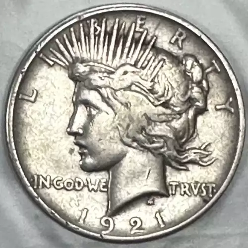 Peace Dollar (1921) - V/G V/F (High Relief)