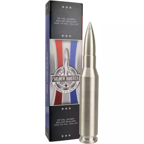 Silver Bullet Bullion 10 oz .50 cal (2)