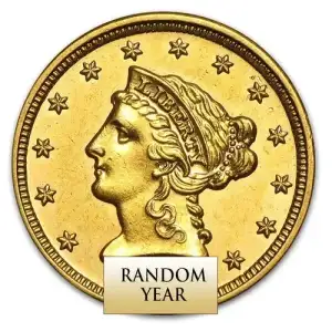 Liberty Head $2.5 (1840 - 1907) - Circ