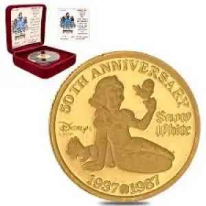 1/4oz Disney Gold Round