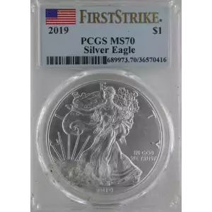 2019 $1 Silver Eagle First Strike