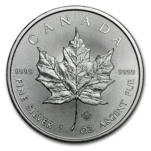 Any Year 1oz Canadian Silver Maple Leaf (4)