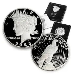 2023 Modern Peace Dollar - Proof OGP COA