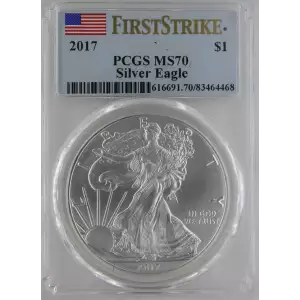 2017 $1 Silver Eagle First Strike