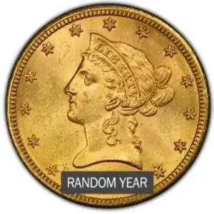 Liberty Head $10 (1838 - 1907) - Circ