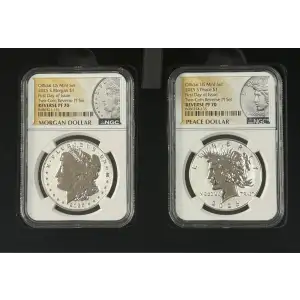 Modern Morgan & Peace Dollar Reverse 