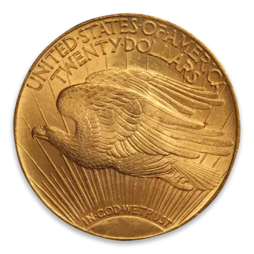 St. Gaudens $20 (1907 – 1933) - Circ